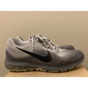 Nike Womens Air Max Dynasty 2 Running Shoes Size 11 Gray Light Blue 852445-010